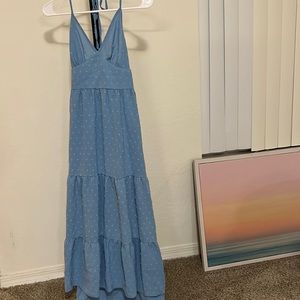 Womens Blue Sundress Size Small